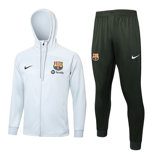 Hoodies Barcelona 2024 2025 Weiß